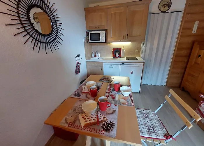 Апартаменты Confortable Pour 3 Pers. Avec Parking Aux Deux Alpes - Fr-1-516-221 *