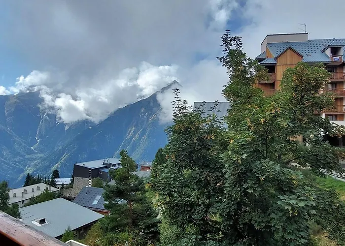 Confortable Pour 3 Pers. Avec Parking Aux Deux Alpes - Fr-1-516-221 Апартаменты Ле дез Альп